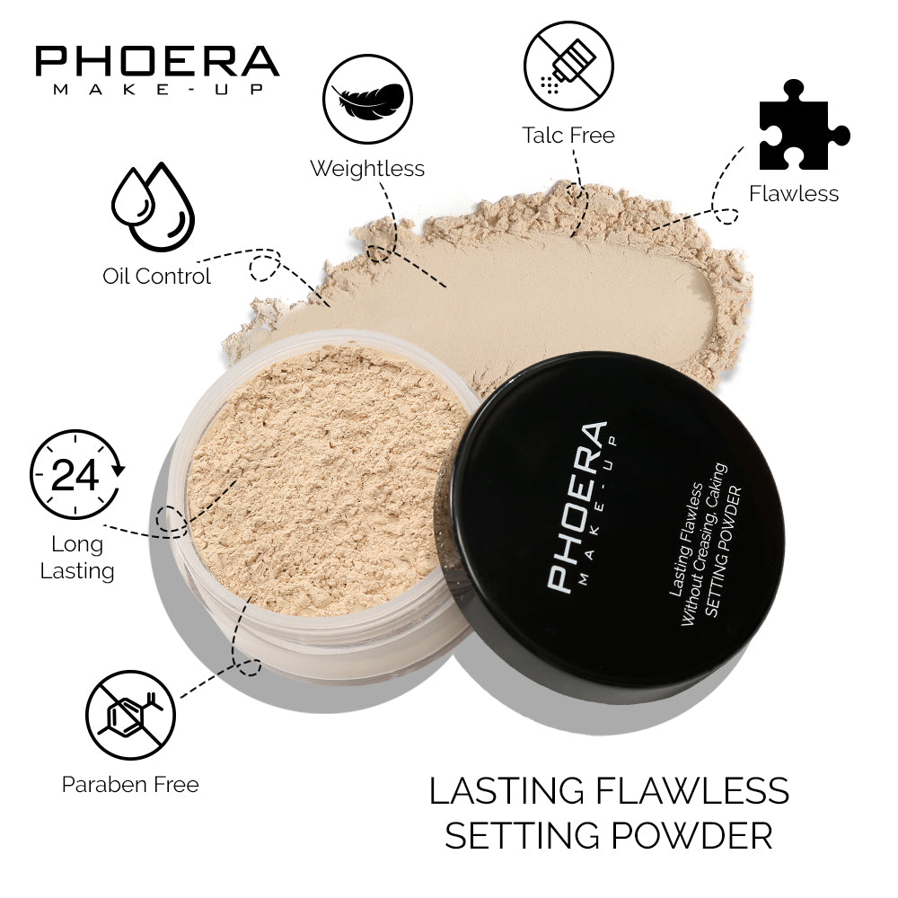 PHOERA Lasting Flawless Loose Setting Powder
