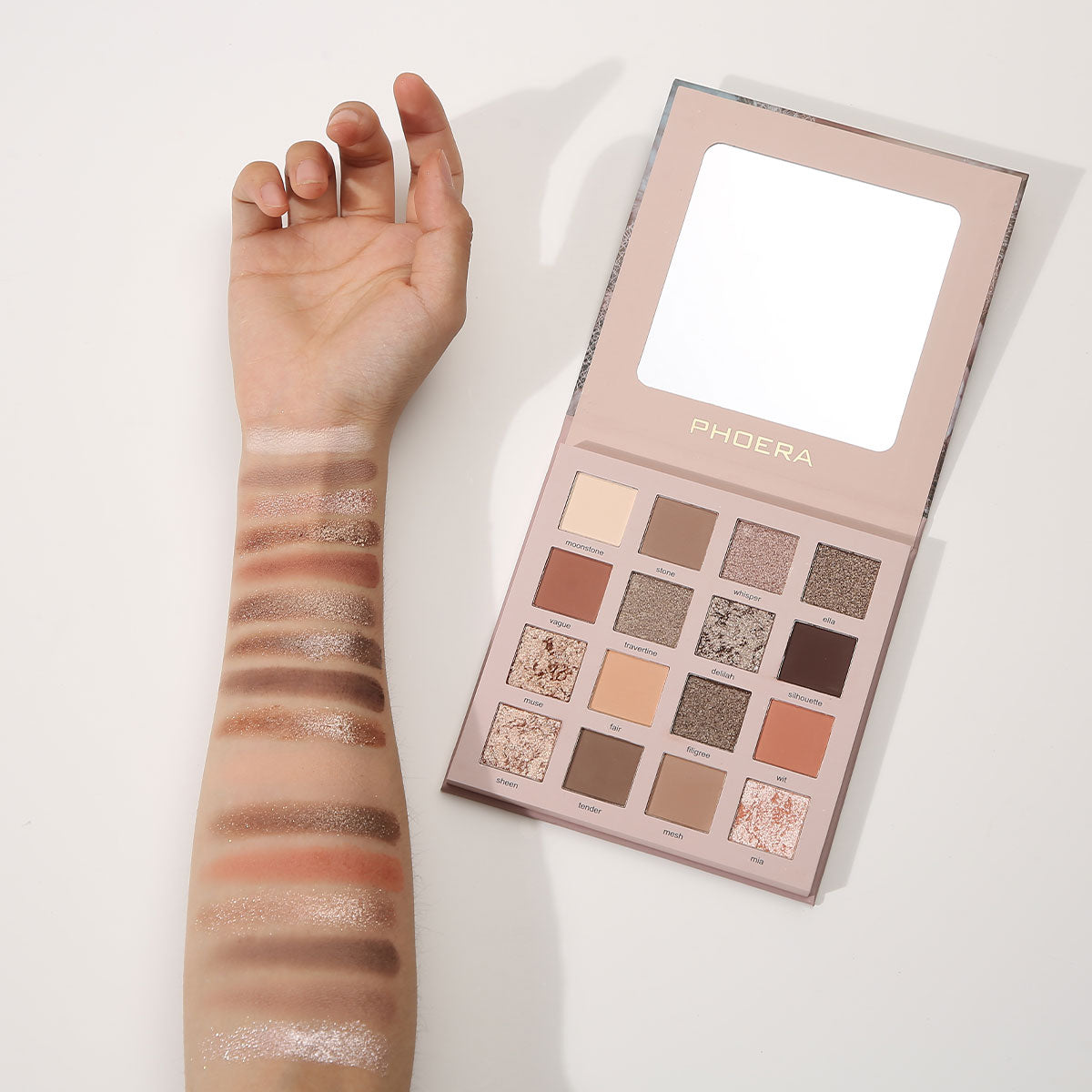 Phoera Highly Pigmented Eyeshadow X16 Palette