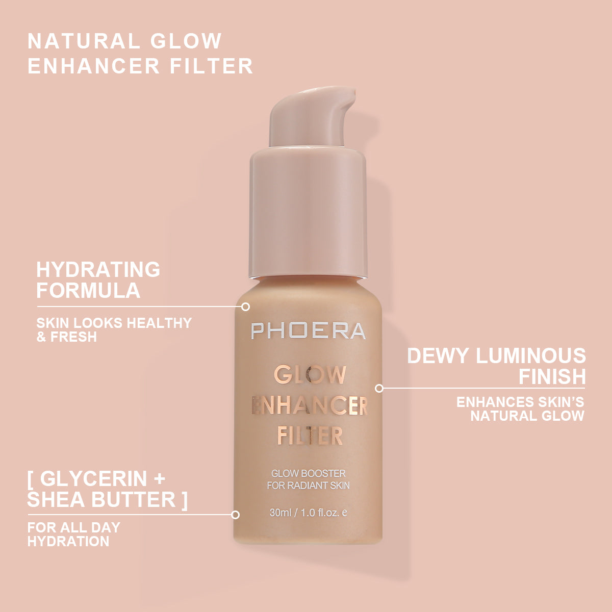 PHOERA Natural Glow Enhancer Filter