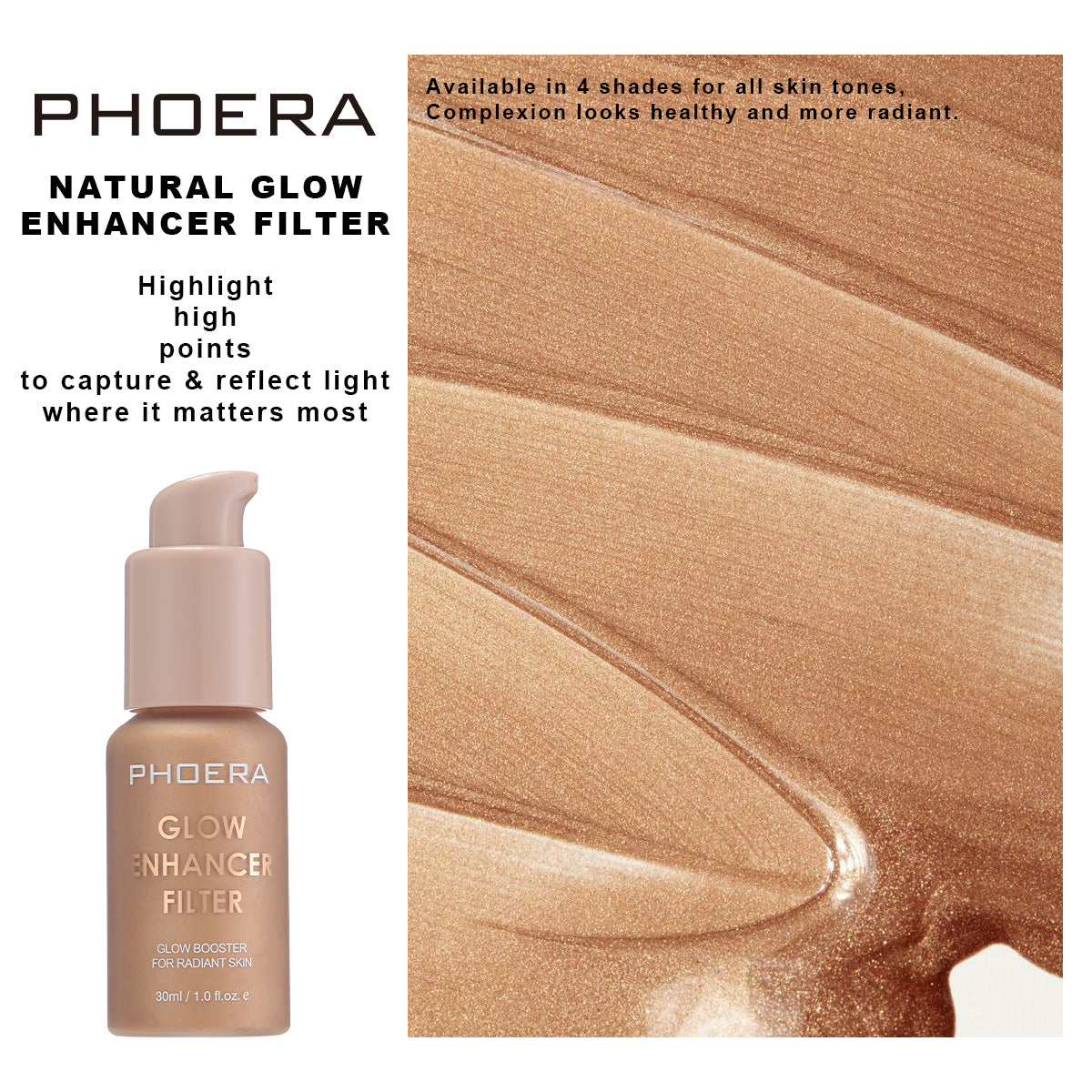 PHOERA Natural Glow Enhancer Filter