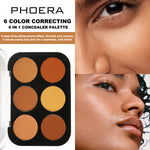 Load image into Gallery viewer, PHOERA Cream Concealer Correct Contour Palette
