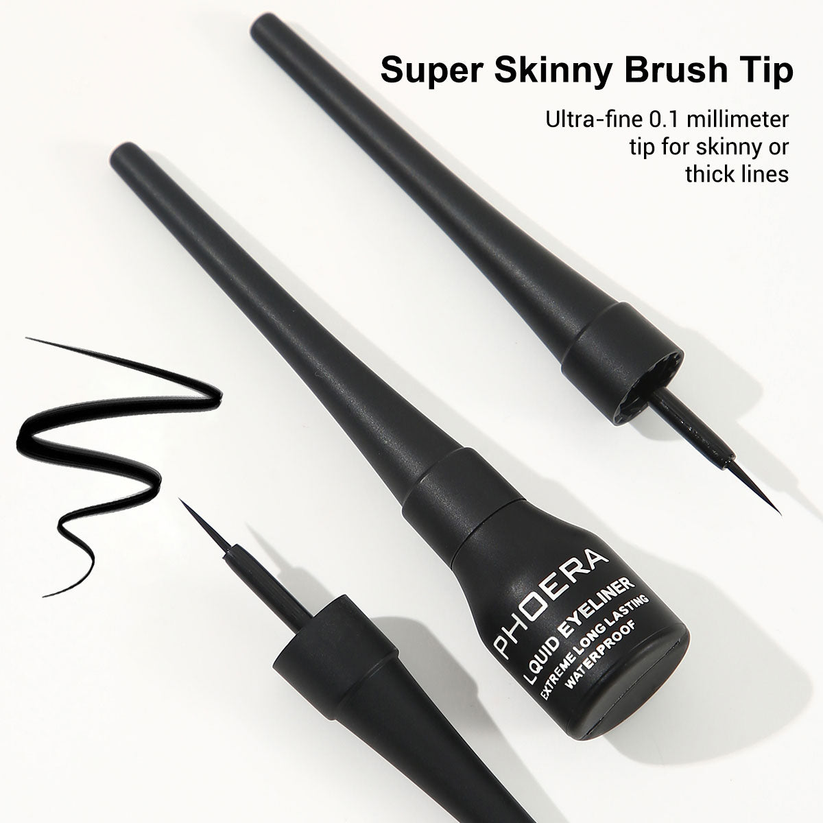 PHOERA Extreme Long Lasting Liquid Eyeliner Waterproof