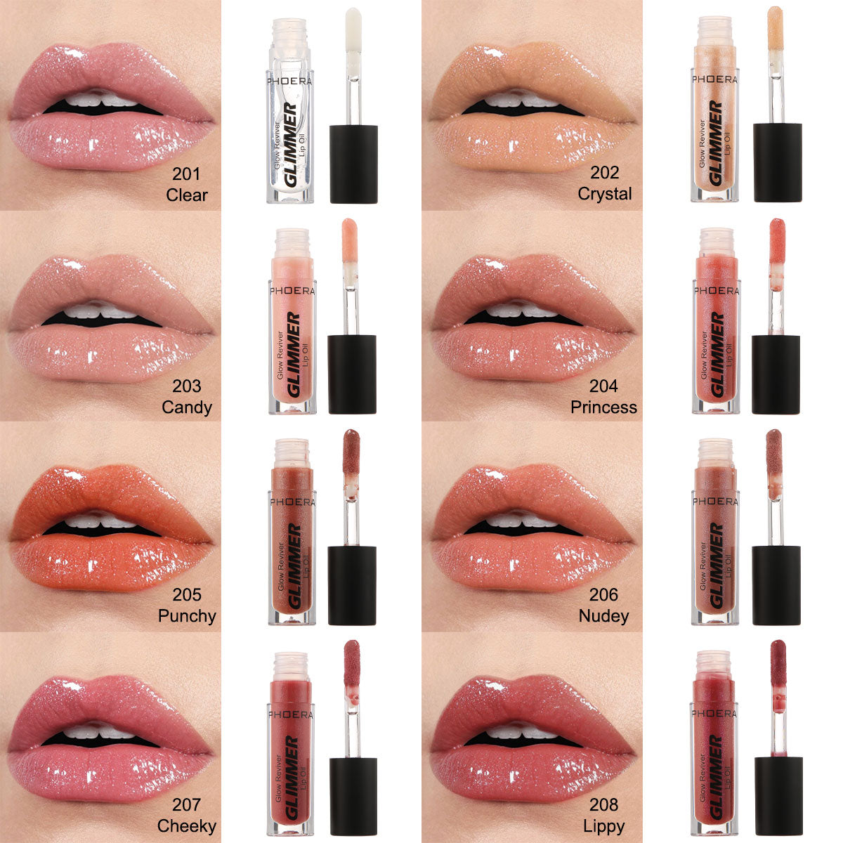 PHOERA Glow Reviver Lip Oil Glimmer