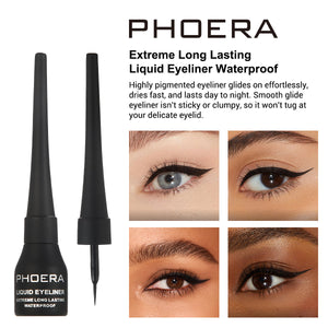 PHOERA Extreme Long Lasting Liquid Eyeliner Waterproof