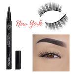 Load image into Gallery viewer, PHOERA 9D Synthetic Mink Lashes &amp; Adhesive Eyeliner Kit

