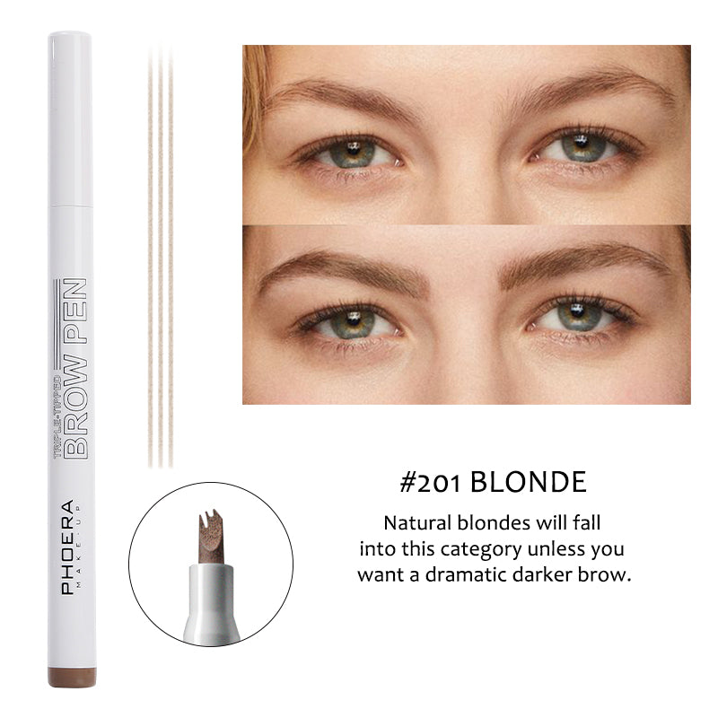 PHOERA Triple Brow Pen