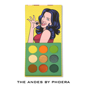 Highly Pigmented Eyeshadow X9 Palette PHOERA Cosmetics