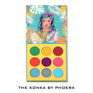 Highly Pigmented Eyeshadow X9 Palette PHOERA Cosmetics