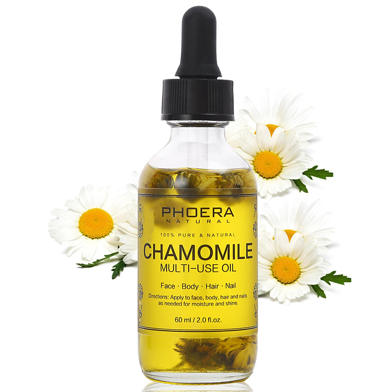 PHOERA Multi-Use Oil For Face Body and Hair With Natural Petals