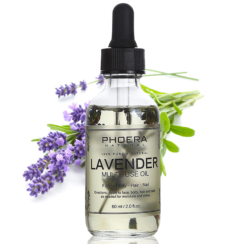 PHOERA Multi-Use Oil For Face Body and Hair With Natural Petals